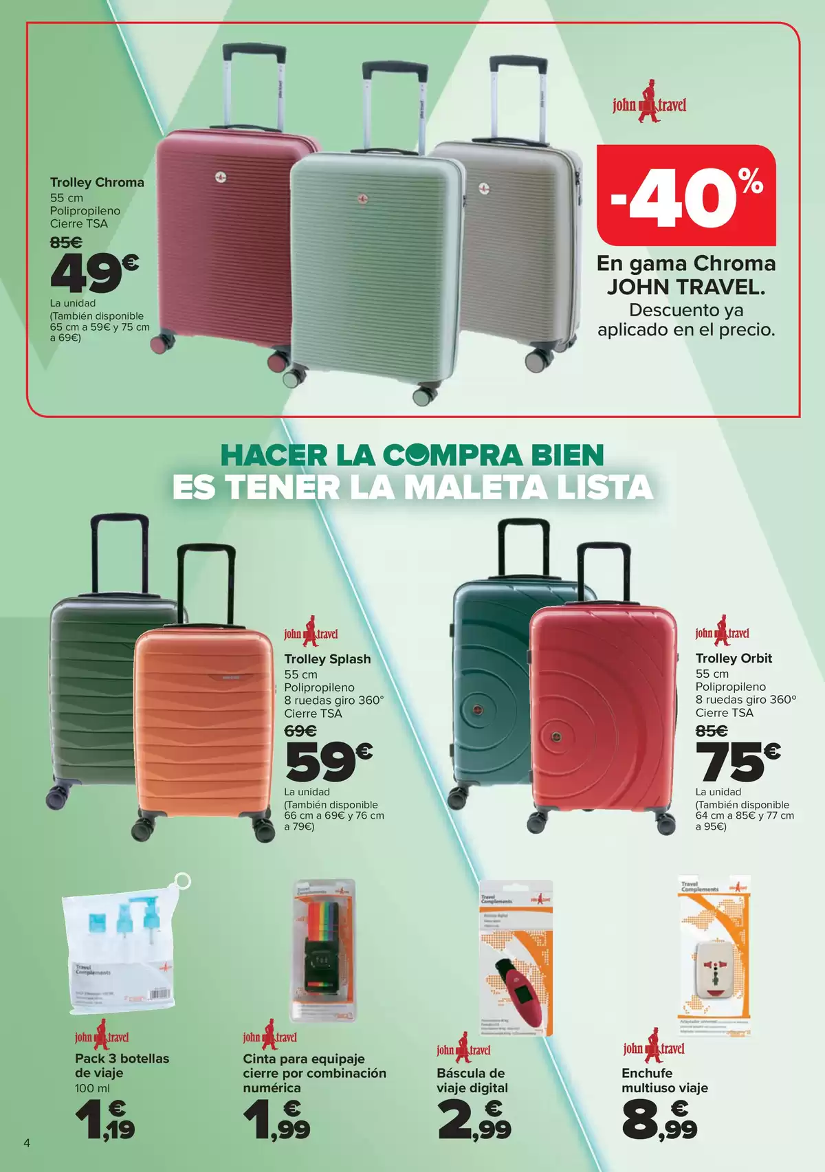 Carrefour Spain offers from 22 June to 20 July 2026 HOLIDAY ENTITLEMENT - Carrefour - Spain - 22 June 2026 – 20 July 2026 - Page 4