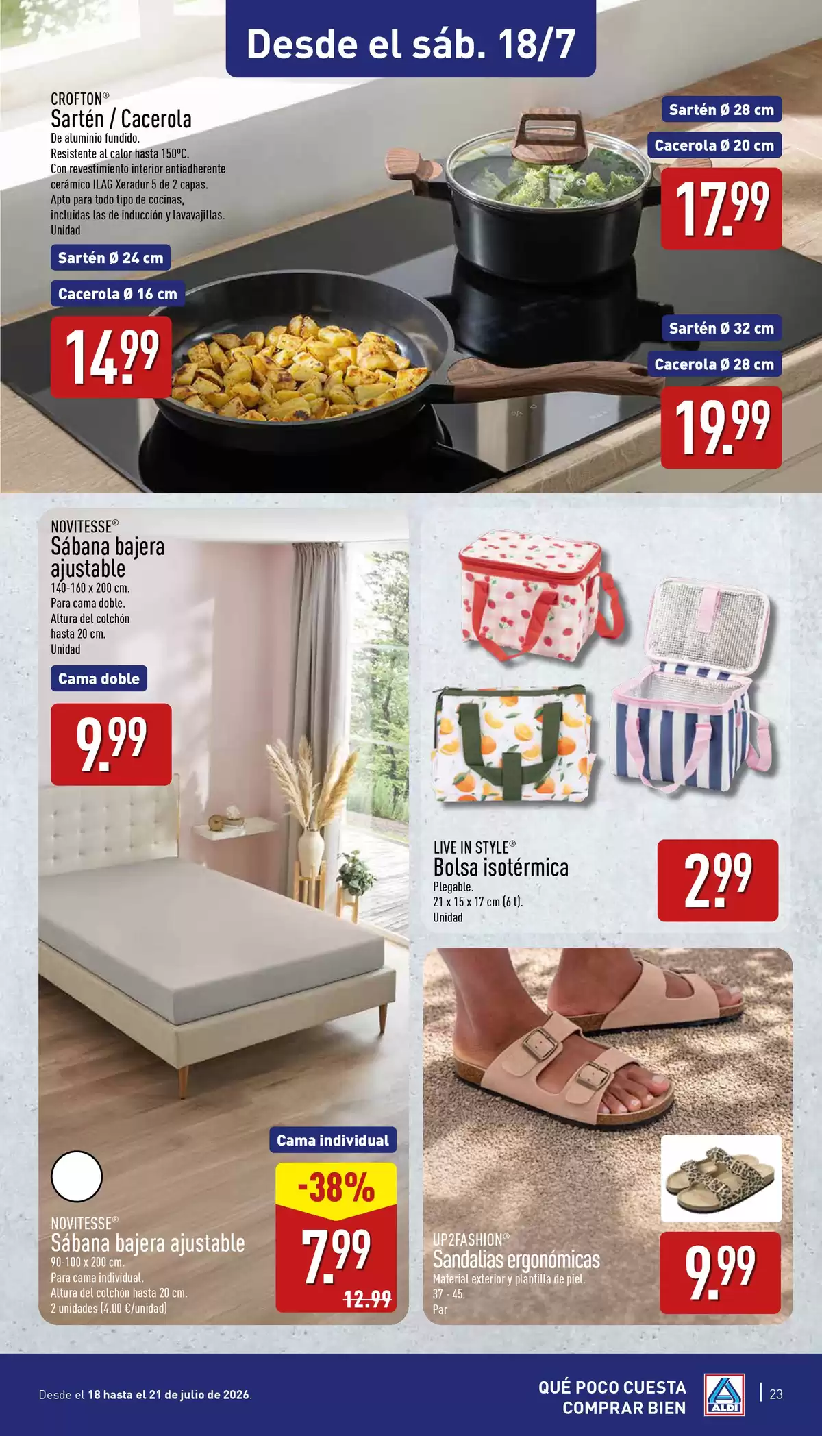 ALDI Spain offers from 15 to 19 July 2026 We’re Open - ALDI - Spain - 15 July 2026 – 19 July 2026 - Page 23