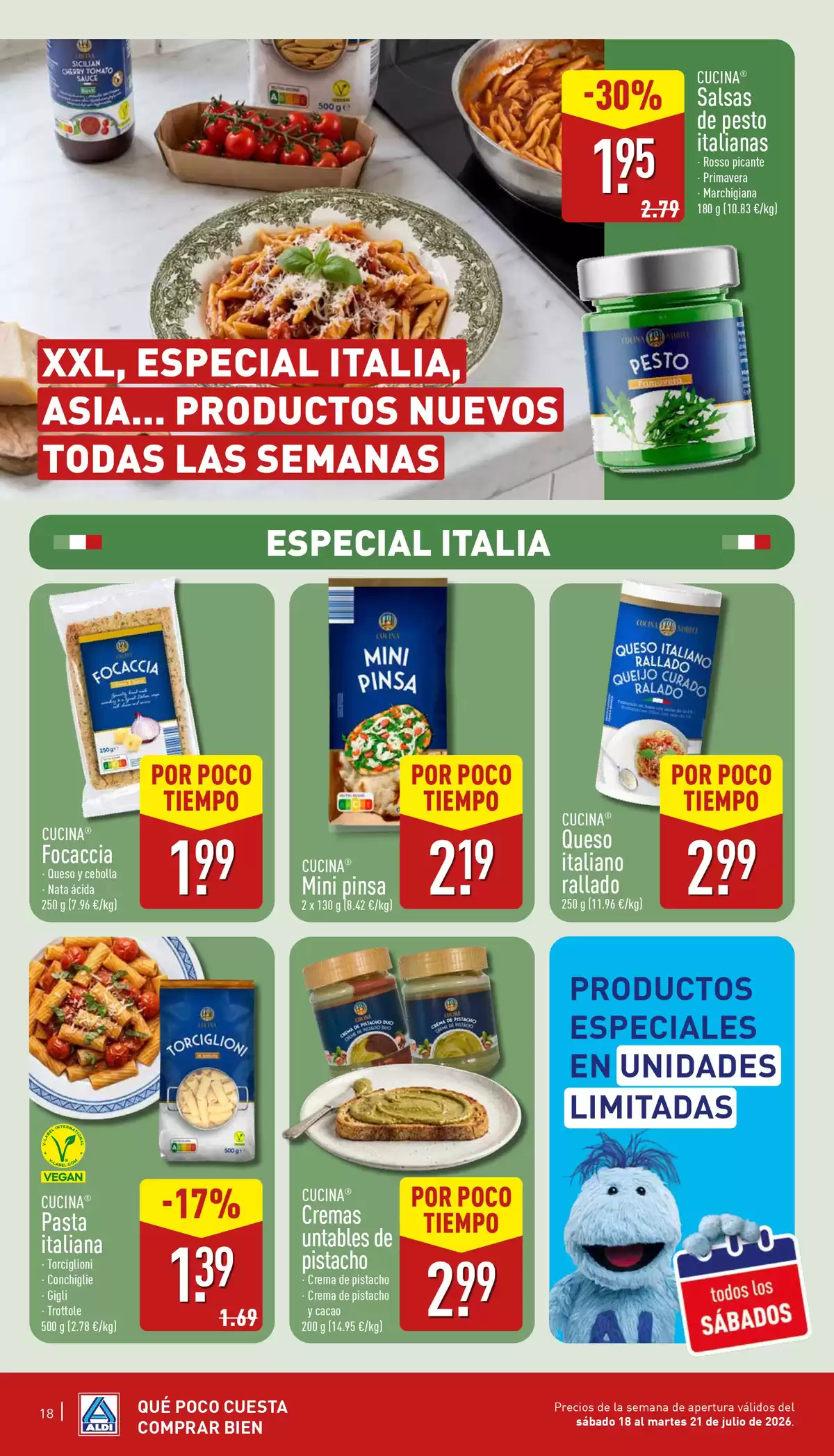 ALDI Spain offers from 15 to 19 July 2026 We’re Open - ALDI - Spain - 15 July 2026 – 19 July 2026 - Page 18