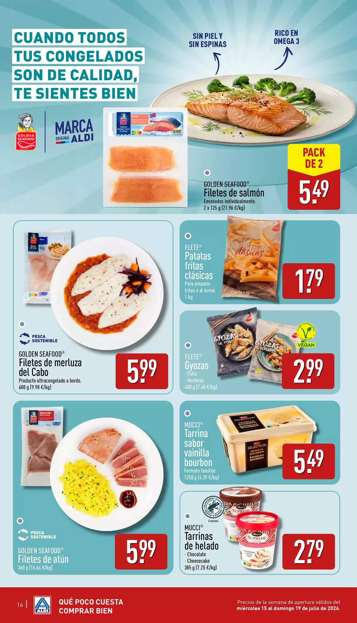 ALDI Spain offers from 15 to 19 July 2026 We’re Open - ALDI - Spain - 15 July 2026 – 19 July 2026 - Page 16