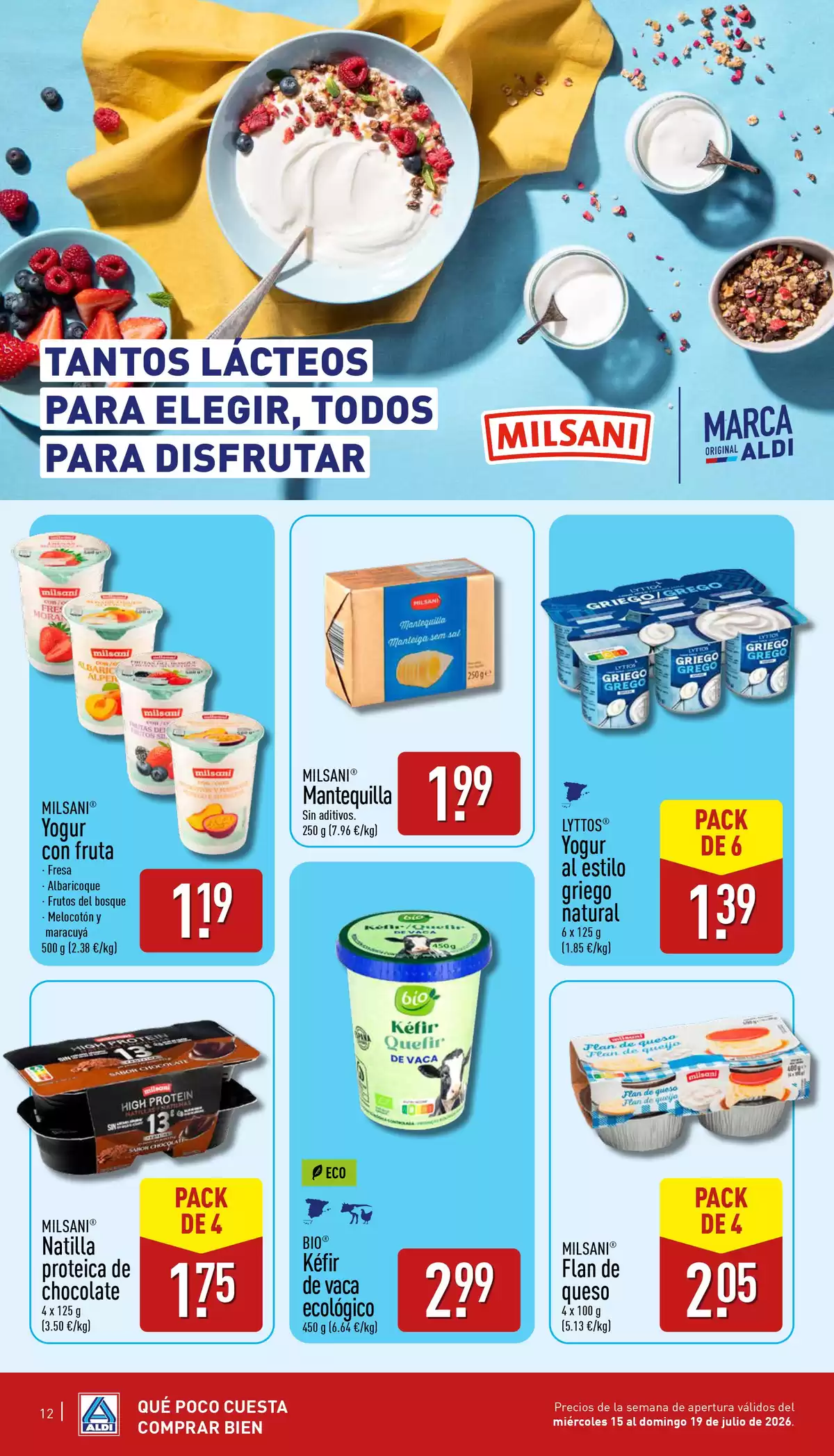 ALDI Spain offers from 15 to 19 July 2026 We’re Open - ALDI - Spain - 15 July 2026 – 19 July 2026 - Page 12