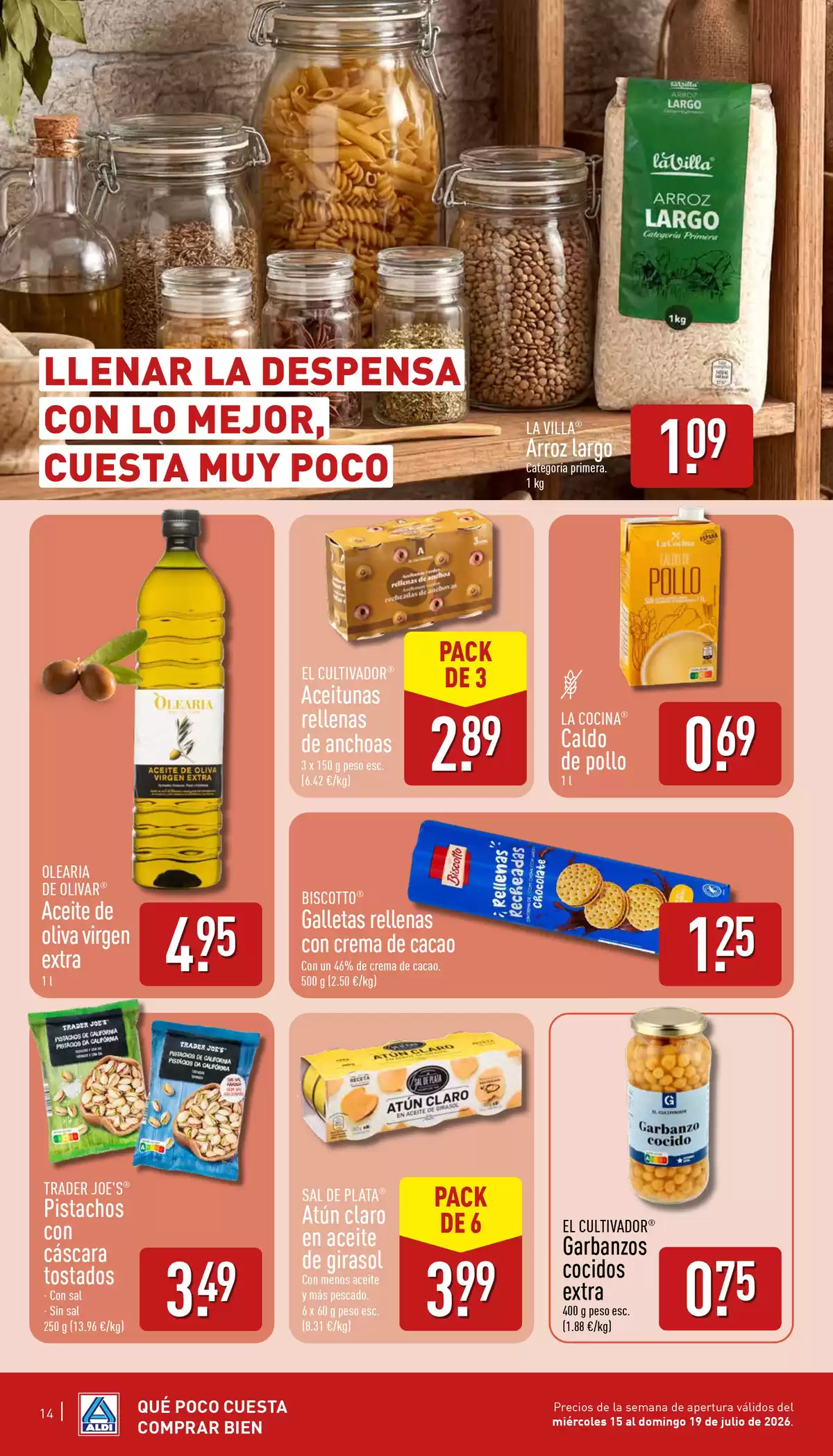 ALDI Spain offers from 15 to 19 July 2026 We’re Open - ALDI - Spain - 15 July 2026 – 19 July 2026 - Page 14