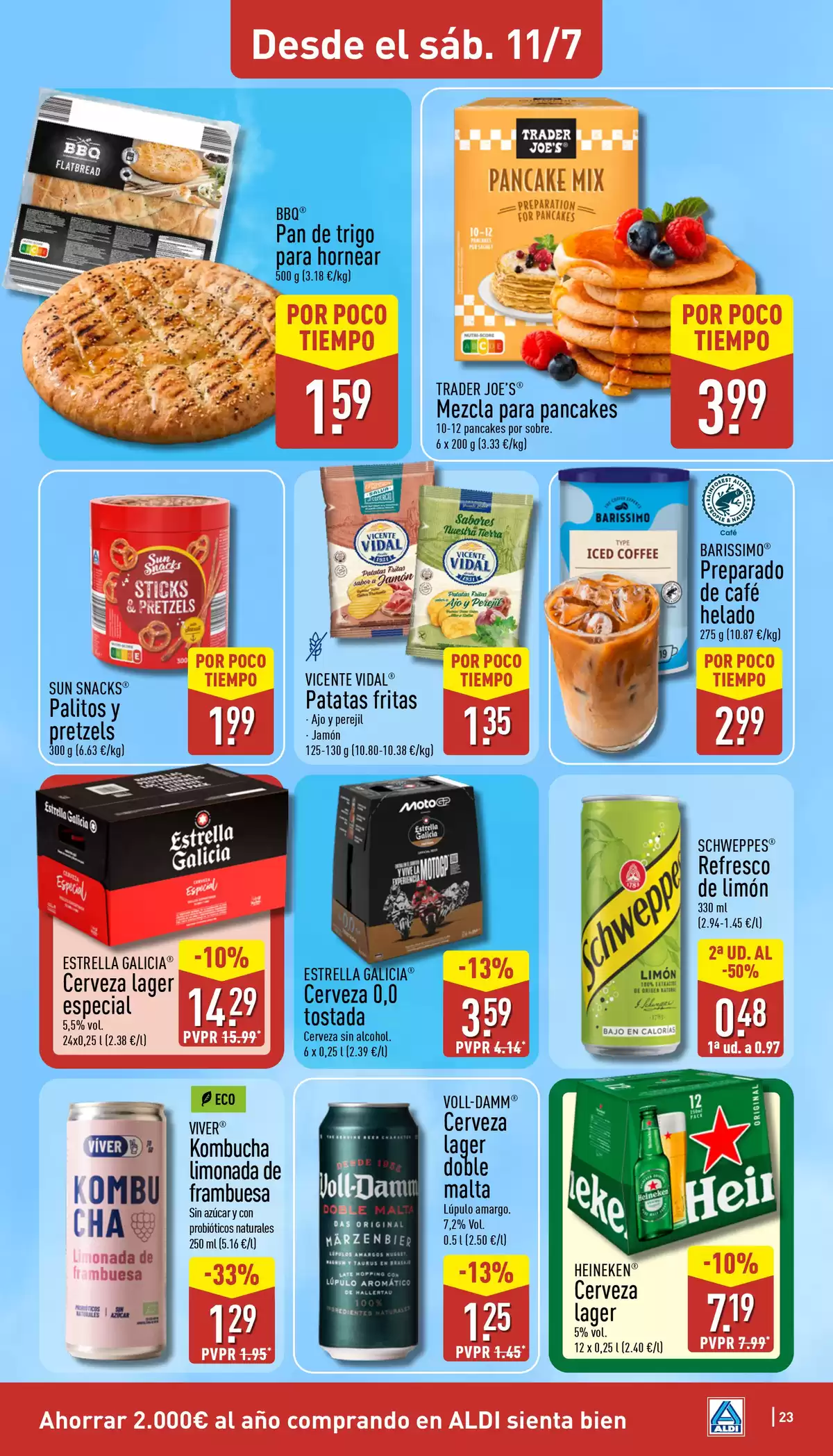 ALDI Spain offers from 6 to 12 July 2026 How little it costs to buy well! - ALDI - Spain - 6 July 2026 – 12 July 2026 - Page 23