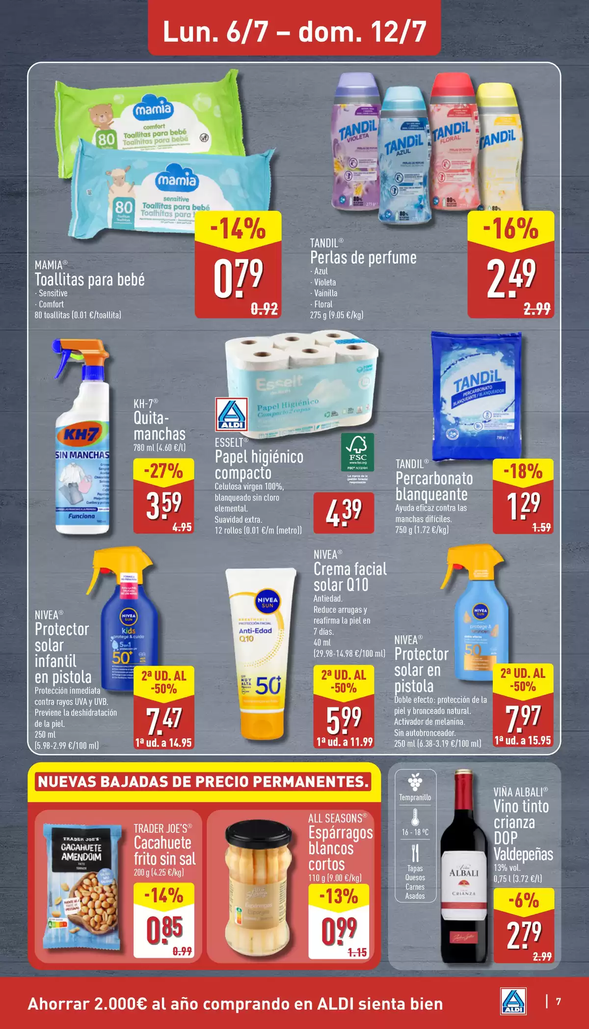 ALDI Spain offers from 6 to 12 July 2026 How little it costs to buy well! - ALDI - Spain - 6 July 2026 – 12 July 2026 - Page 7