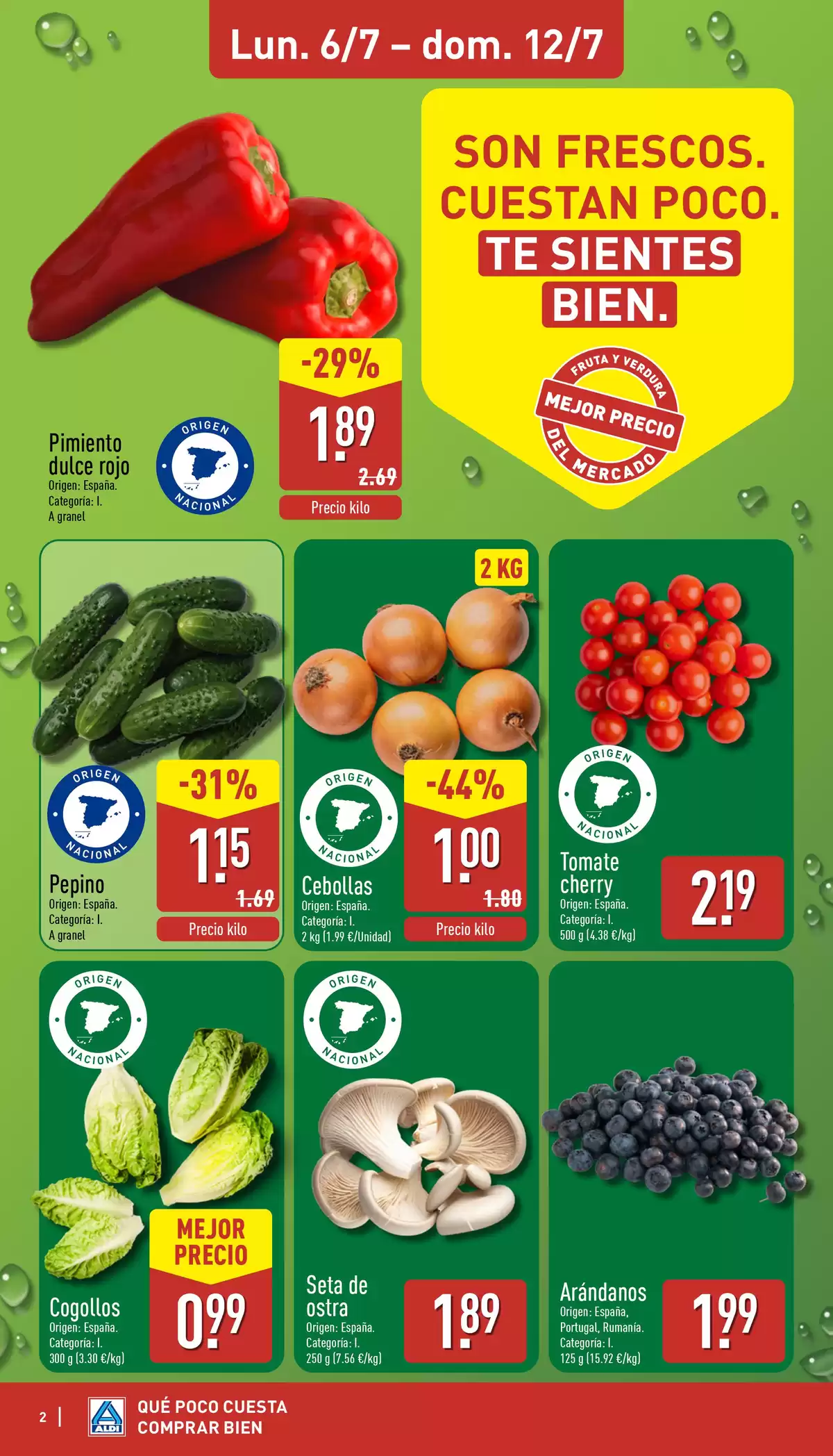 ALDI Spain offers from 6 to 12 July 2026 How little it costs to buy well! - ALDI - Spain - 6 July 2026 – 12 July 2026 - Page 2