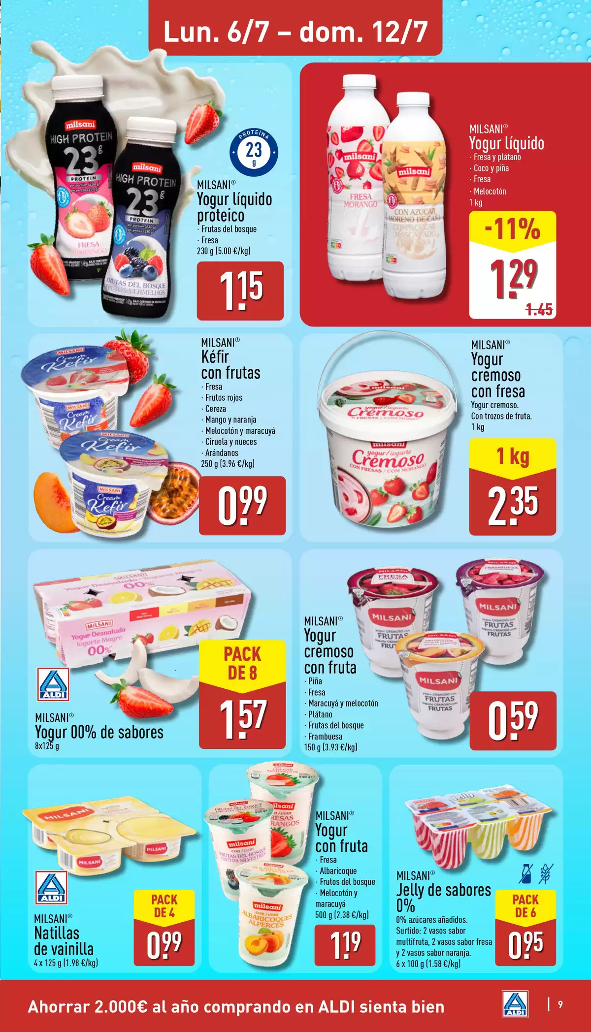 ALDI Spain offers from 6 to 12 July 2026 How little it costs to buy well! - ALDI - Spain - 6 July 2026 – 12 July 2026 - Page 9