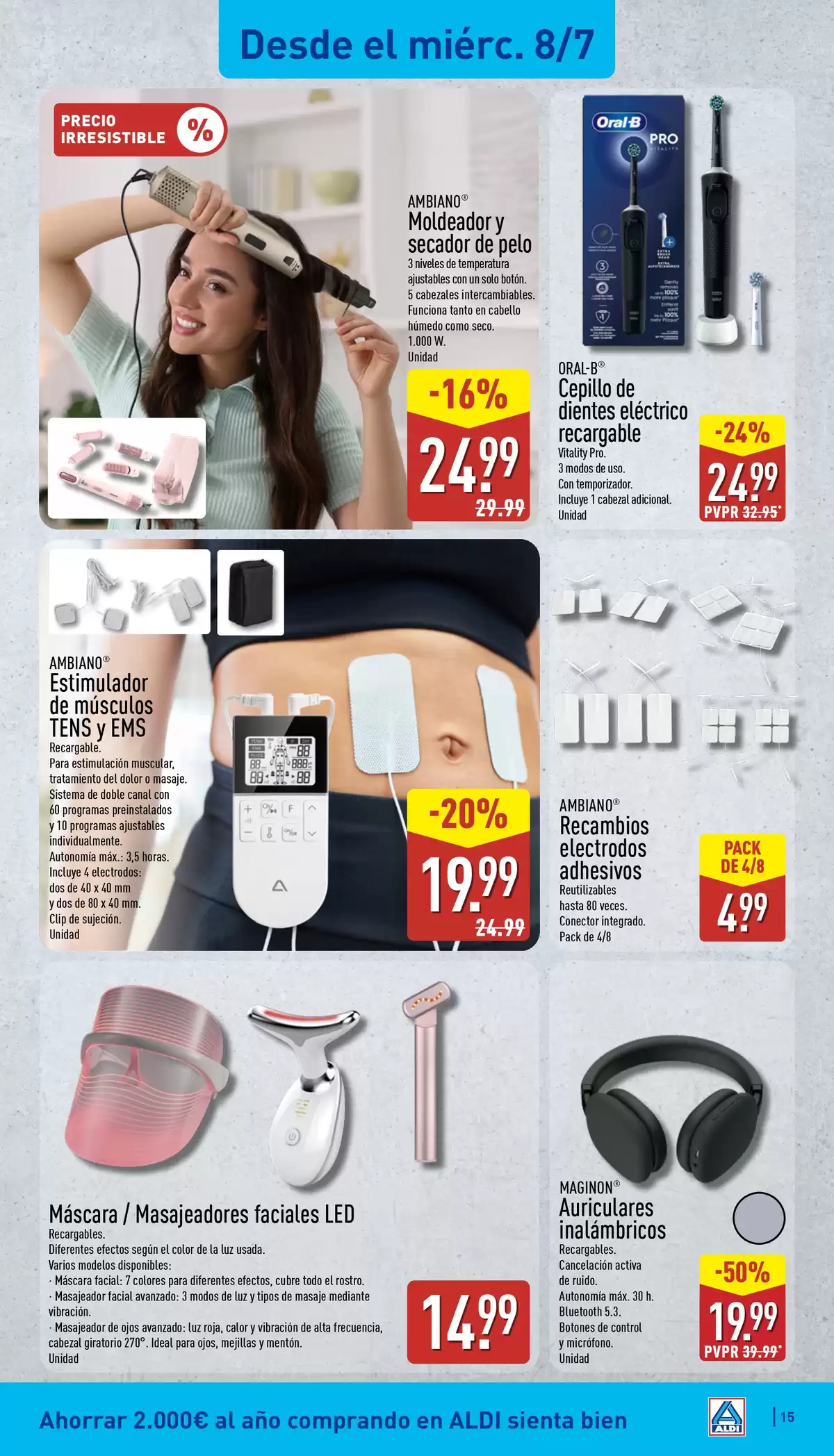 ALDI Spain offers from 6 to 12 July 2026 How little it costs to buy well! - ALDI - Spain - 6 July 2026 – 12 July 2026 - Page 15