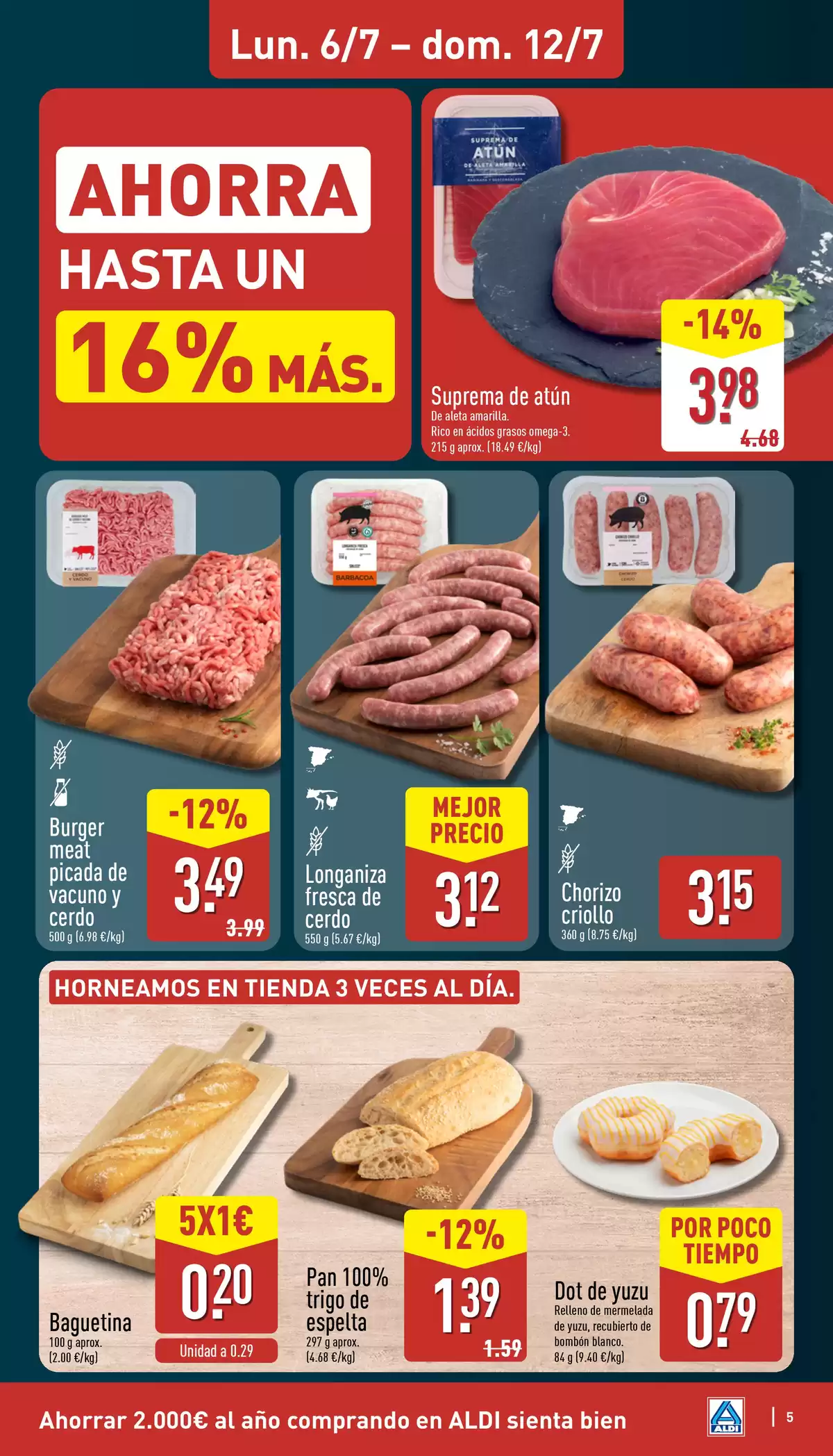 ALDI Spain offers from 6 to 12 July 2026 How little it costs to buy well! - ALDI - Spain - 6 July 2026 – 12 July 2026 - Page 5