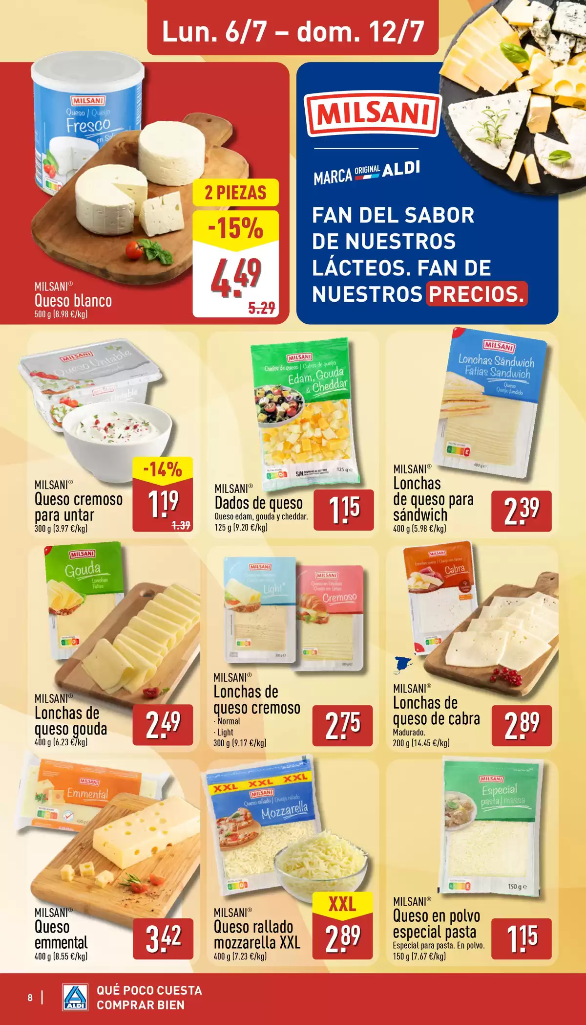 ALDI Spain offers from 6 to 12 July 2026 How little it costs to buy well! - ALDI - Spain - 6 July 2026 – 12 July 2026 - Page 8