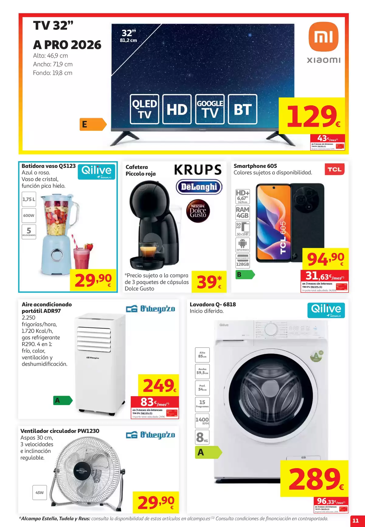 Alcampo Spain offers from 30 June to 14 July 2026 Win-win for you - Alcampo - Spain - 30 June 2026 – 14 July 2026 - Page 11
