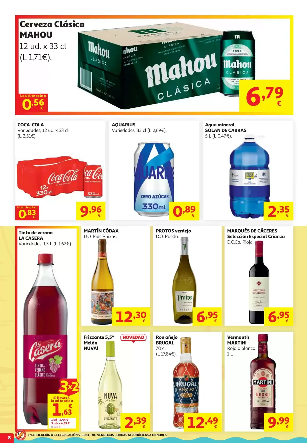 Alcampo Spain offers from 30 June to 14 July 2026 Win-win for you - Alcampo - Spain - 30 June 2026 – 14 July 2026 - Page 8