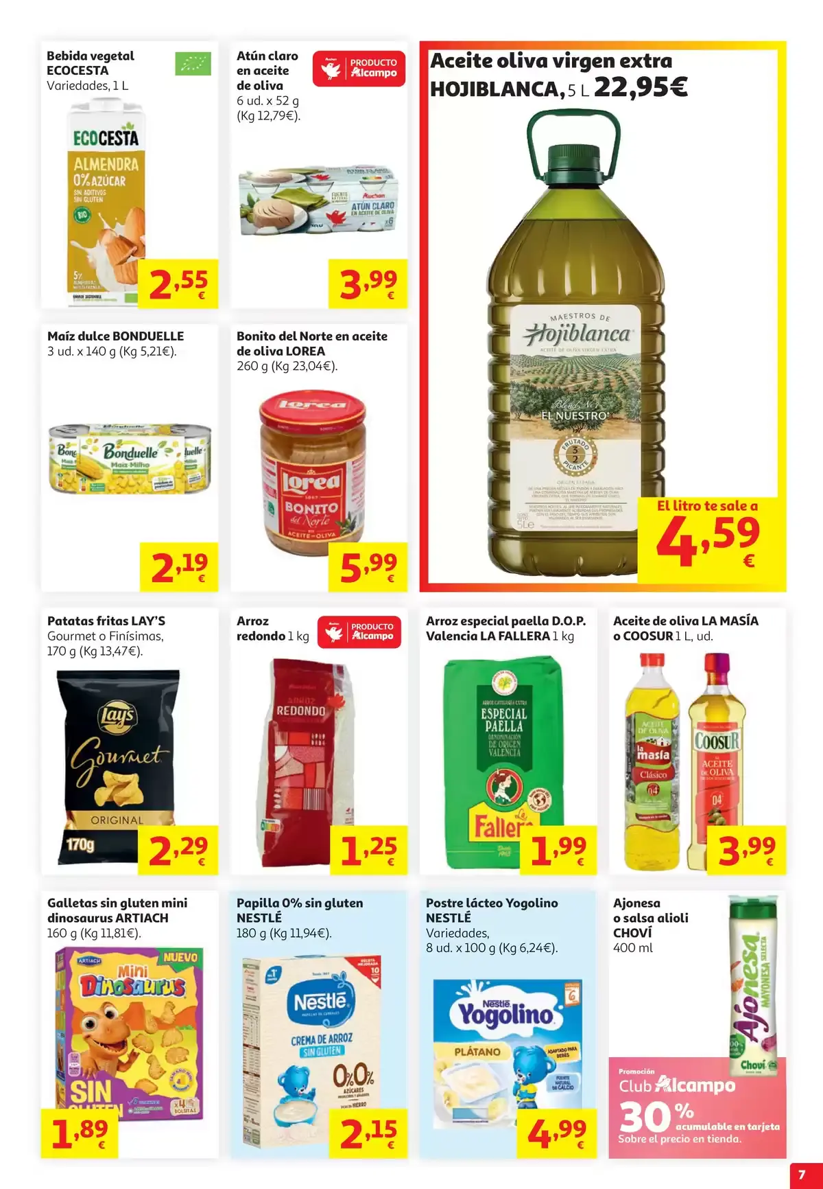 Alcampo Spain offers from 30 June to 14 July 2026 Win-win for you - Alcampo - Spain - 30 June 2026 – 14 July 2026 - Page 7