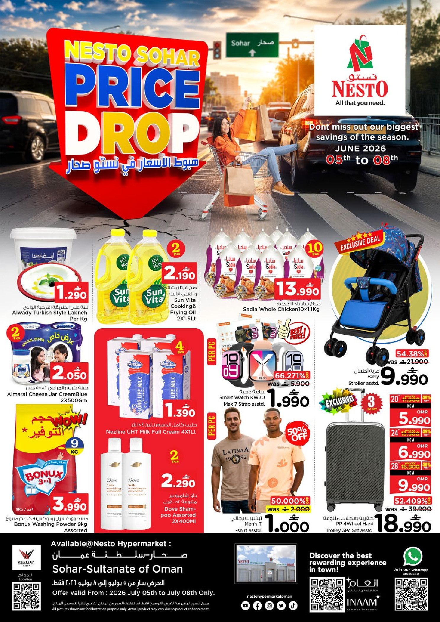 Offres Nesto Sohar de 5 à 8 juillet 2026 Baisse des prix - Page 1