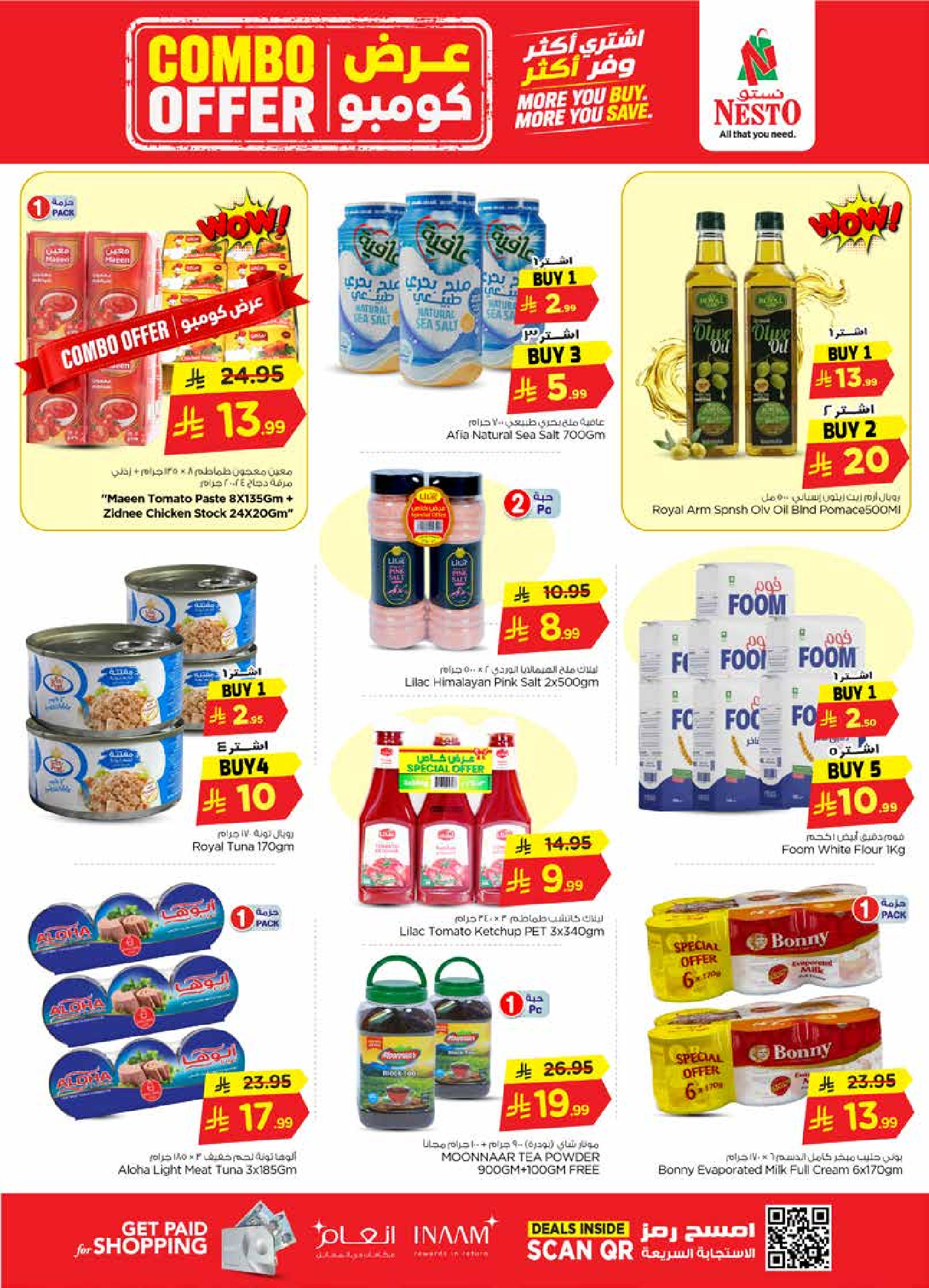 Ofertas de Nesto Dammam de 22 a 28 Muharram 1448 AH (8 – 14 julio 2026) Oferta combinada - Nesto - Arabia Saudita - 8 julio 2026 – 14 julio 2026 - Página 5