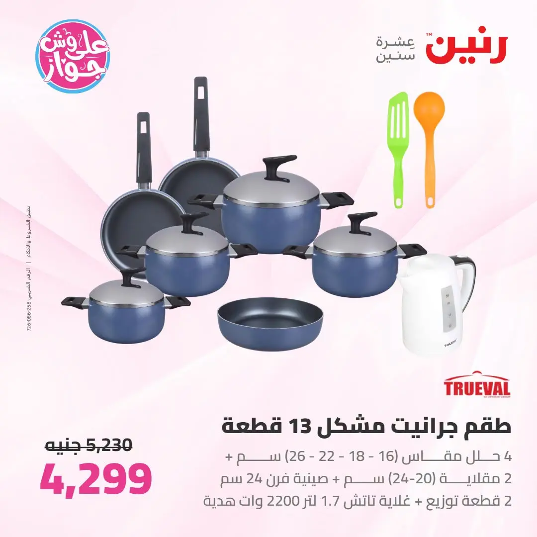 Offres Raneen de 14 à 15 juillet 2026 Offres d'ustensiles de cuisine - Raneen - Egypte - 14 juillet 2026 – 15 juillet 2026 - Page 9