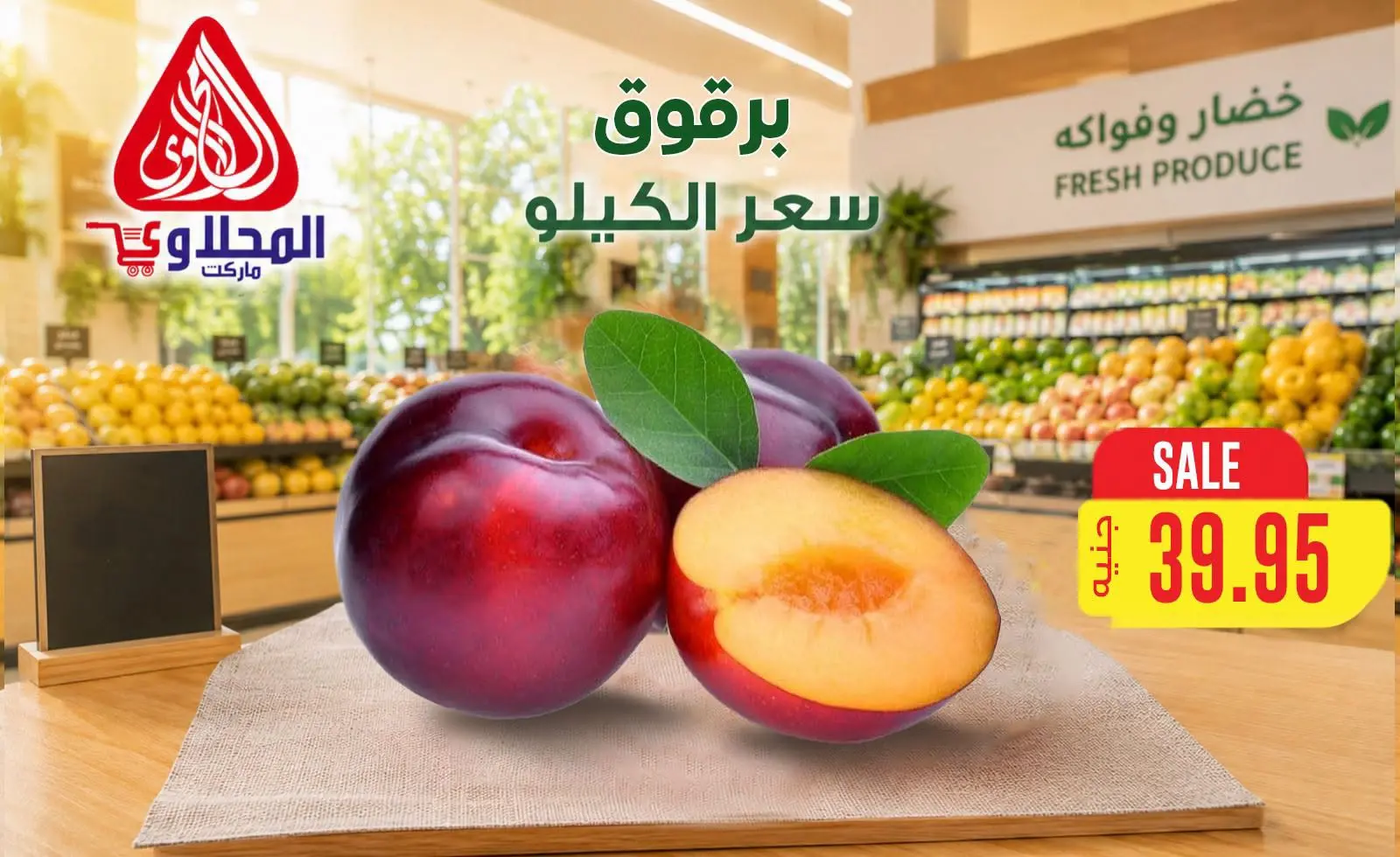 عروض المحلاوى ماركت من ١٨ حتى ٢٠ يوليو ٢٠٢٦ عروض الخضار والفواكه - المحلاوى ماركت - مصر - 18 يوليو 2026 – 20 يوليو 2026 - صفحة 13