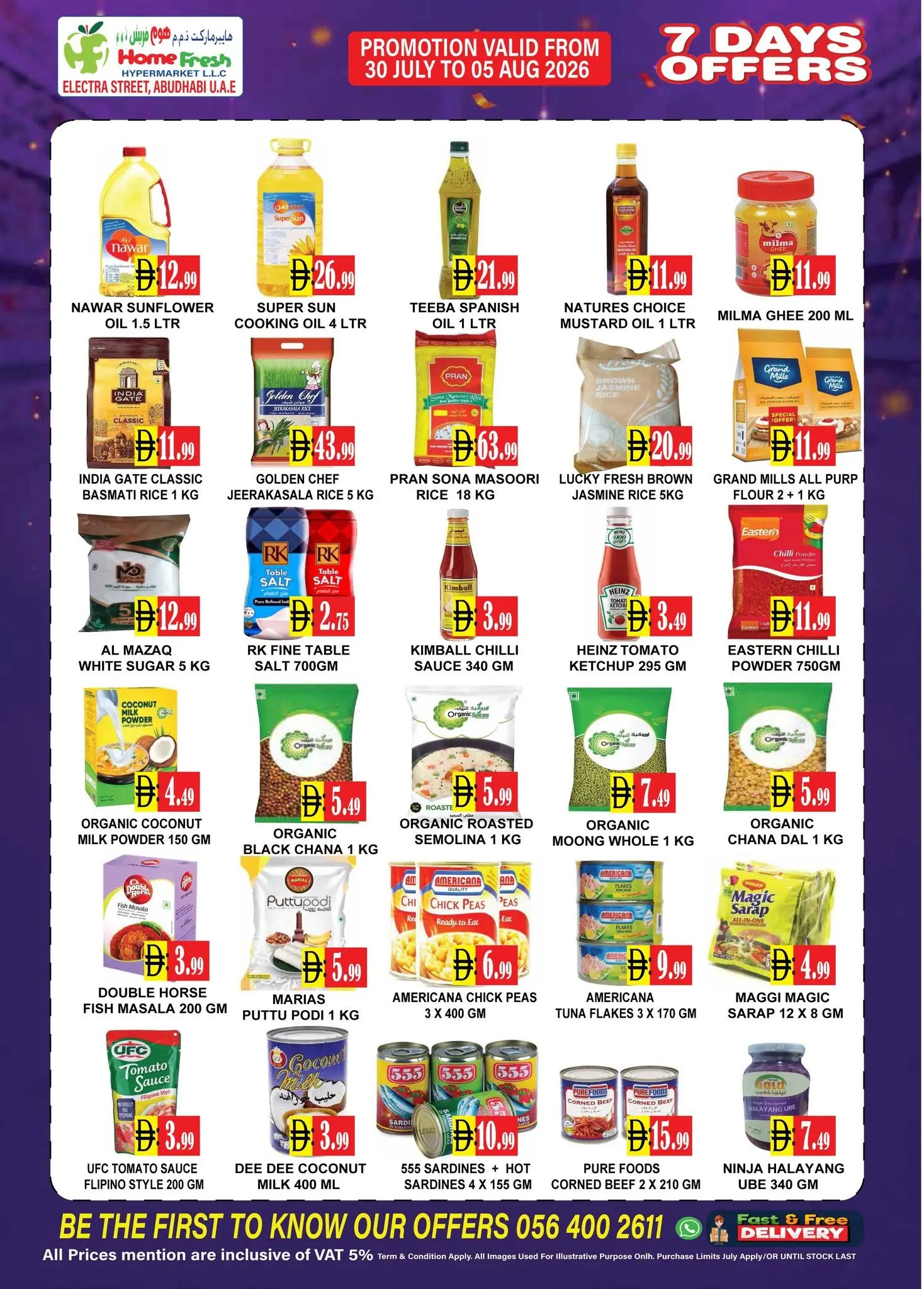 Ofertas de supermercado Home Fresh Abu Dhabi de 30 julio a 5 agosto 2026 Ofertas de verano - supermercado Home Fresh - Emiratos Árabes Unidos - 30 julio 2026 – 5 agosto 2026 - Página 2