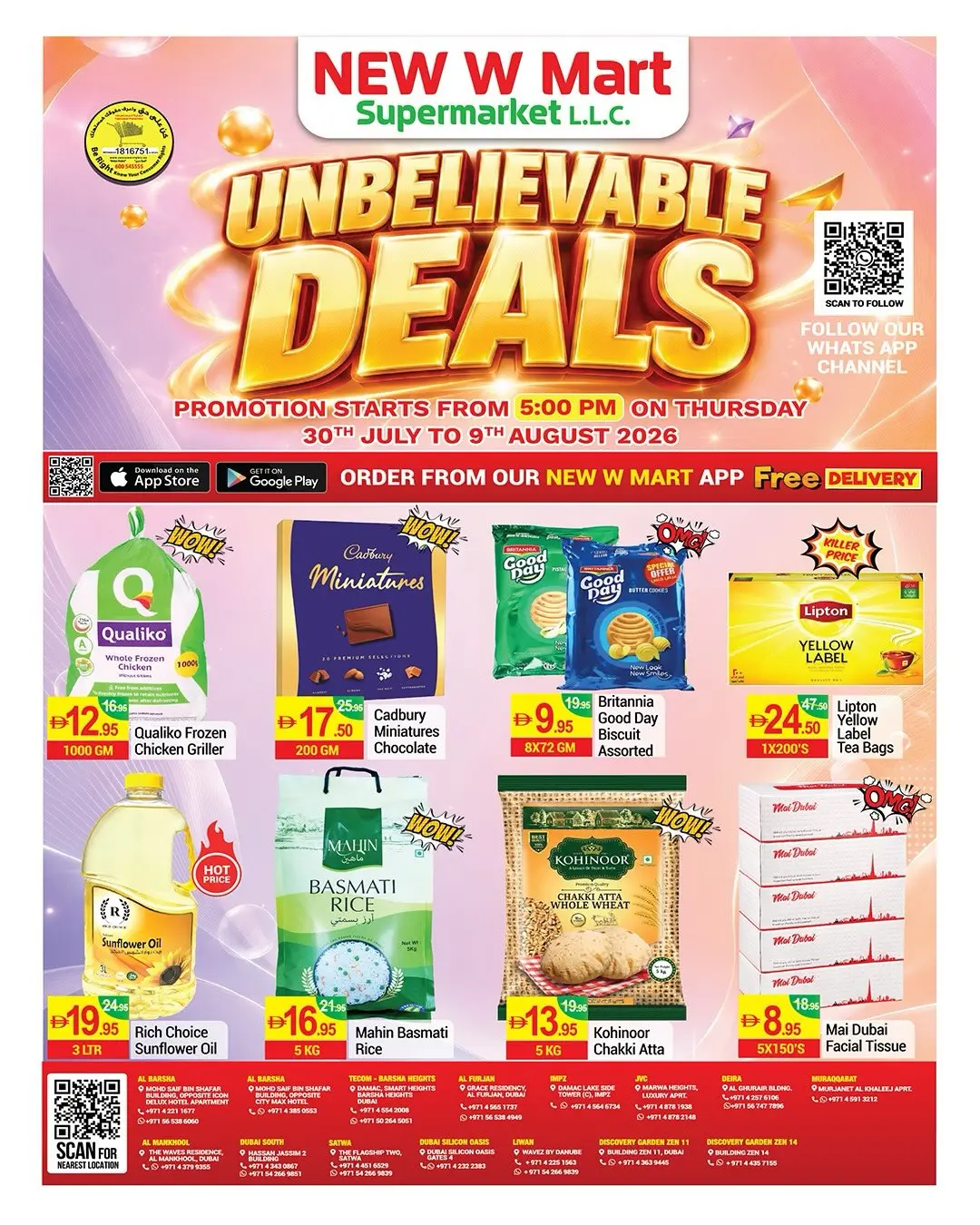 New W mart UAE offers from 30 July to 9 August 2026 Incredible Trades - New W mart - UAE - 30 July 2026 – 9 August 2026 - Page 17