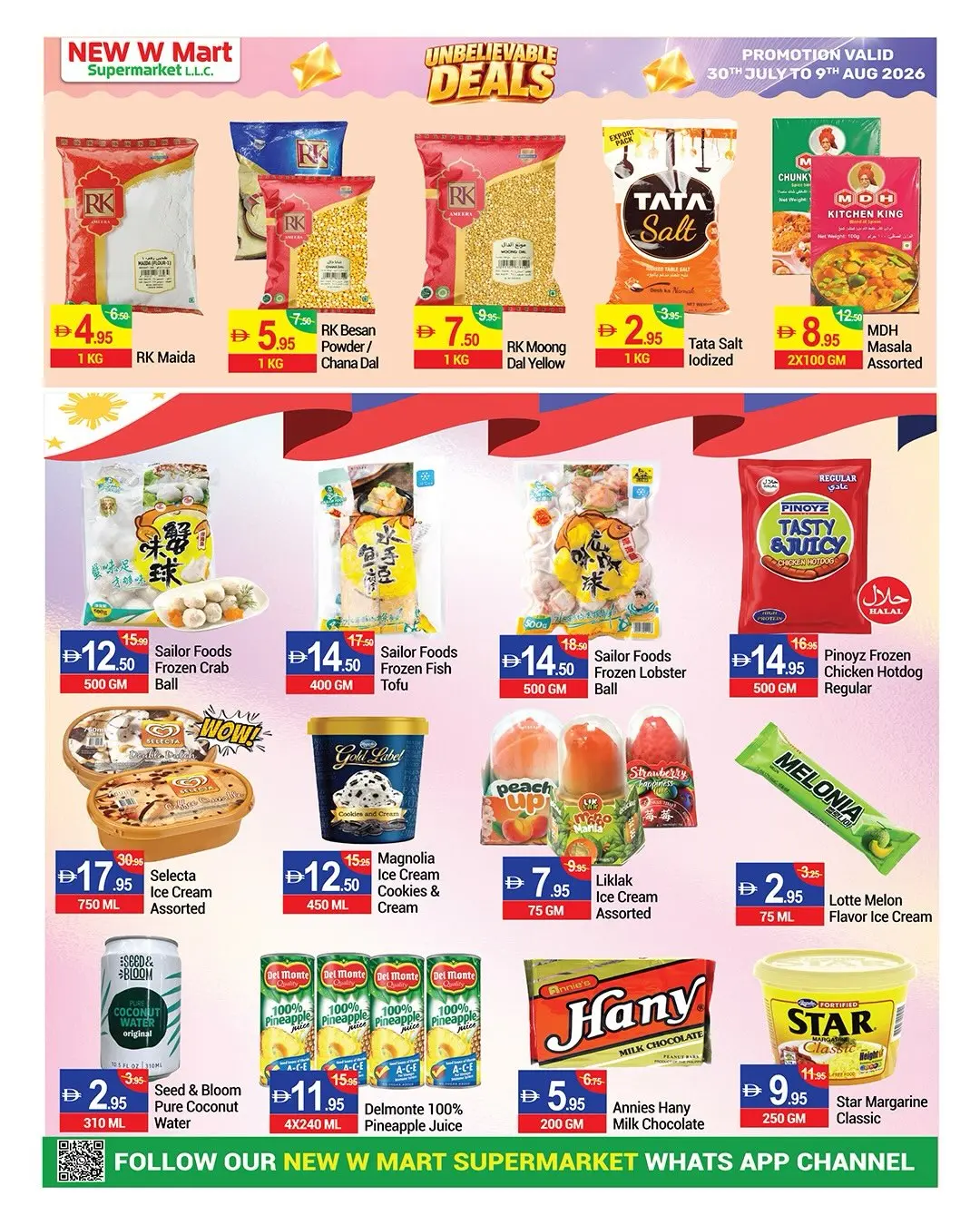New W mart UAE offers from 30 July to 9 August 2026 Incredible Trades - New W mart - UAE - 30 July 2026 – 9 August 2026 - Page 12