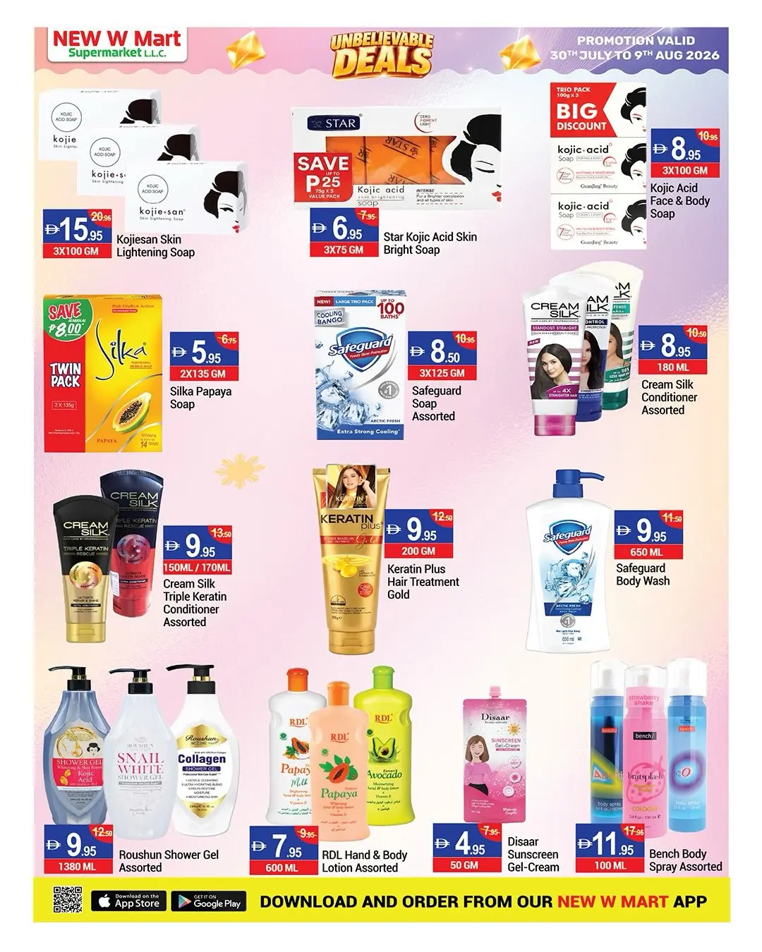 New W mart UAE offers from 30 July to 9 August 2026 Incredible Trades - New W mart - UAE - 30 July 2026 – 9 August 2026 - Page 9