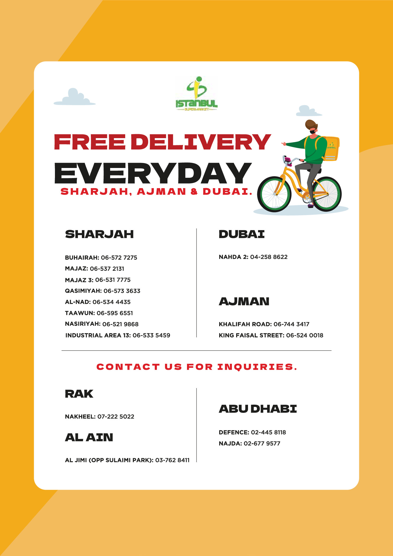 Ofertas de supermercado Istanbul Emiratos Árabes Unidos de 30 julio a 5 agosto 2026 Ofertas de excelencia en cada cesta - supermercado Istanbul - Emiratos Árabes Unidos - 30 julio 2026 – 5 agosto 2026 - Página 18