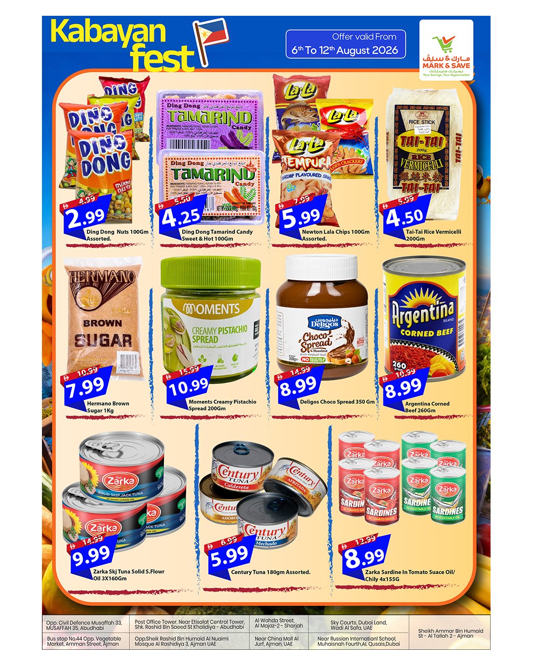 Mark & Save UAE offers from 6 to 12 August 2026 Kabayan Festival Offers - Mark & Save - UAE - 6 August 2026 – 12 August 2026 - Page 3