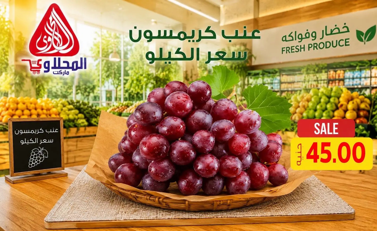 عروض المحلاوى ماركت من ٦ حتى ٨ أغسطس ٢٠٢٦ عروض الخضار والفواكه - المحلاوى ماركت - مصر - 6 اغسطس 2026 – 8 اغسطس 2026 - صفحة 4