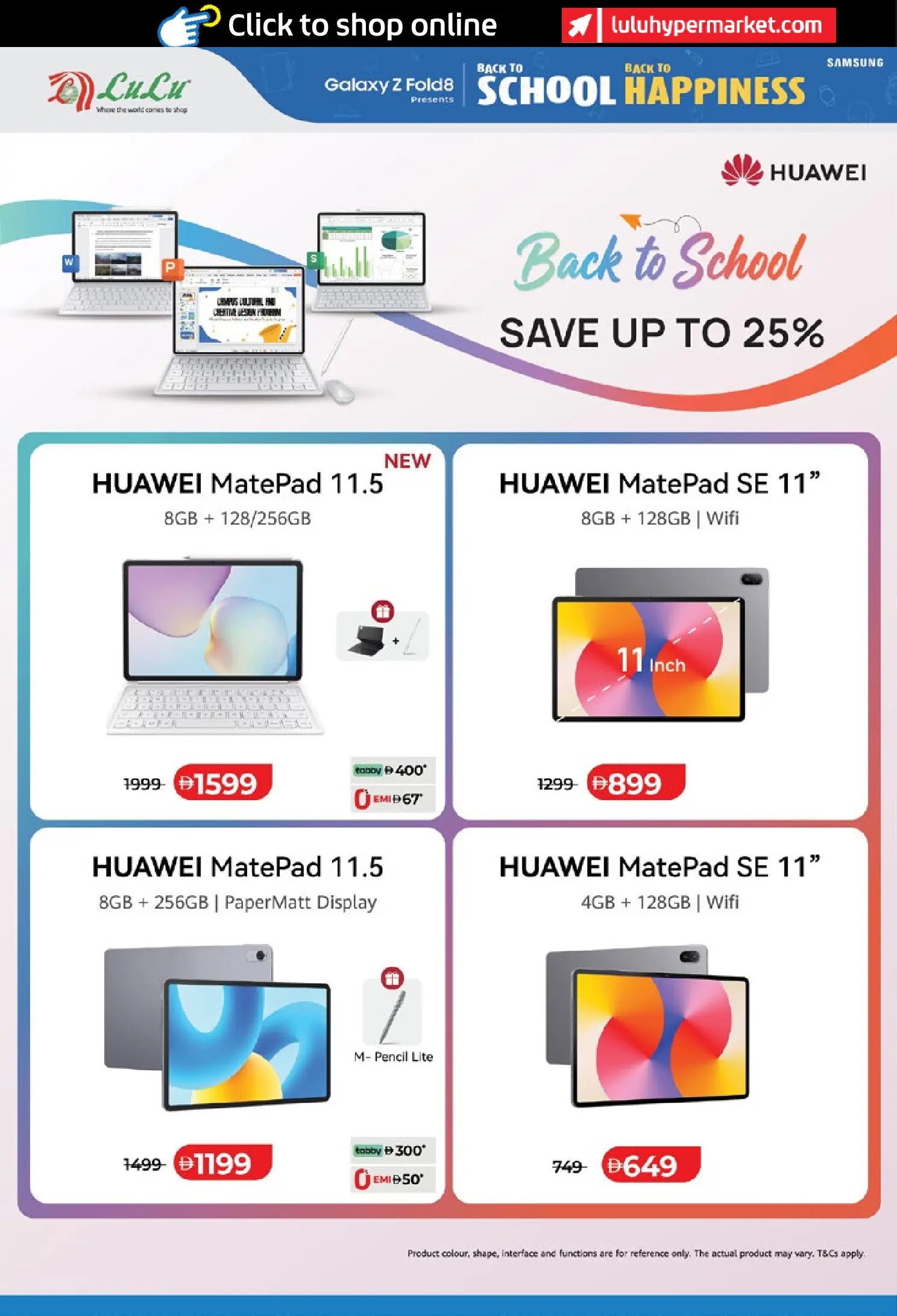 Lulu UAE offers from 8 to 20 August 2026 Back to School Deals - Lulu - UAE - 8 August 2026 – 20 August 2026 - Page 42