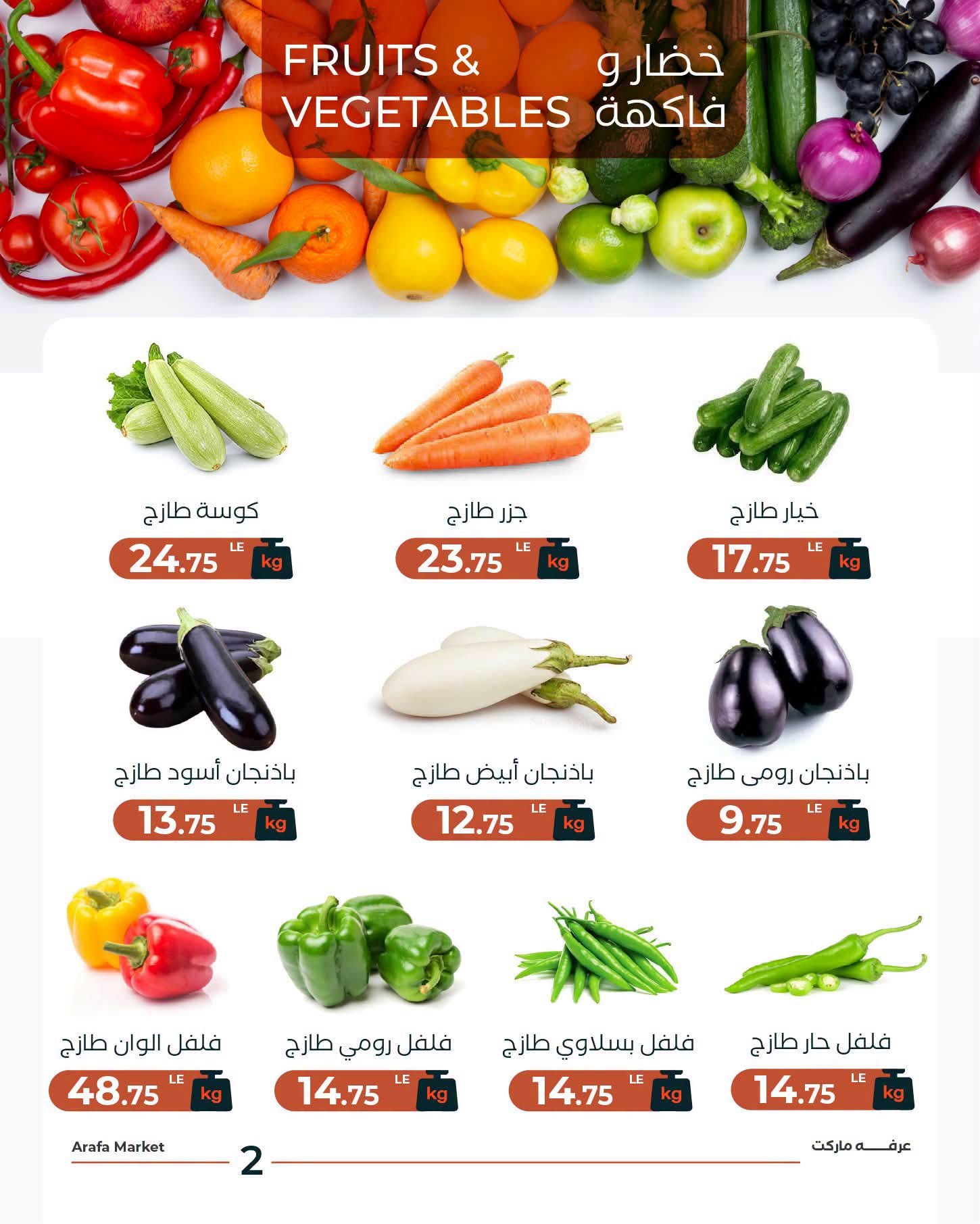 Ofertas de Mercado de Arafa Fayoum martes 11 agosto 2026 Oferta de frutas y verduras - Mercado de Arafa - Egipto - 11 agosto 2026 – 11 agosto 2026 - Página 4