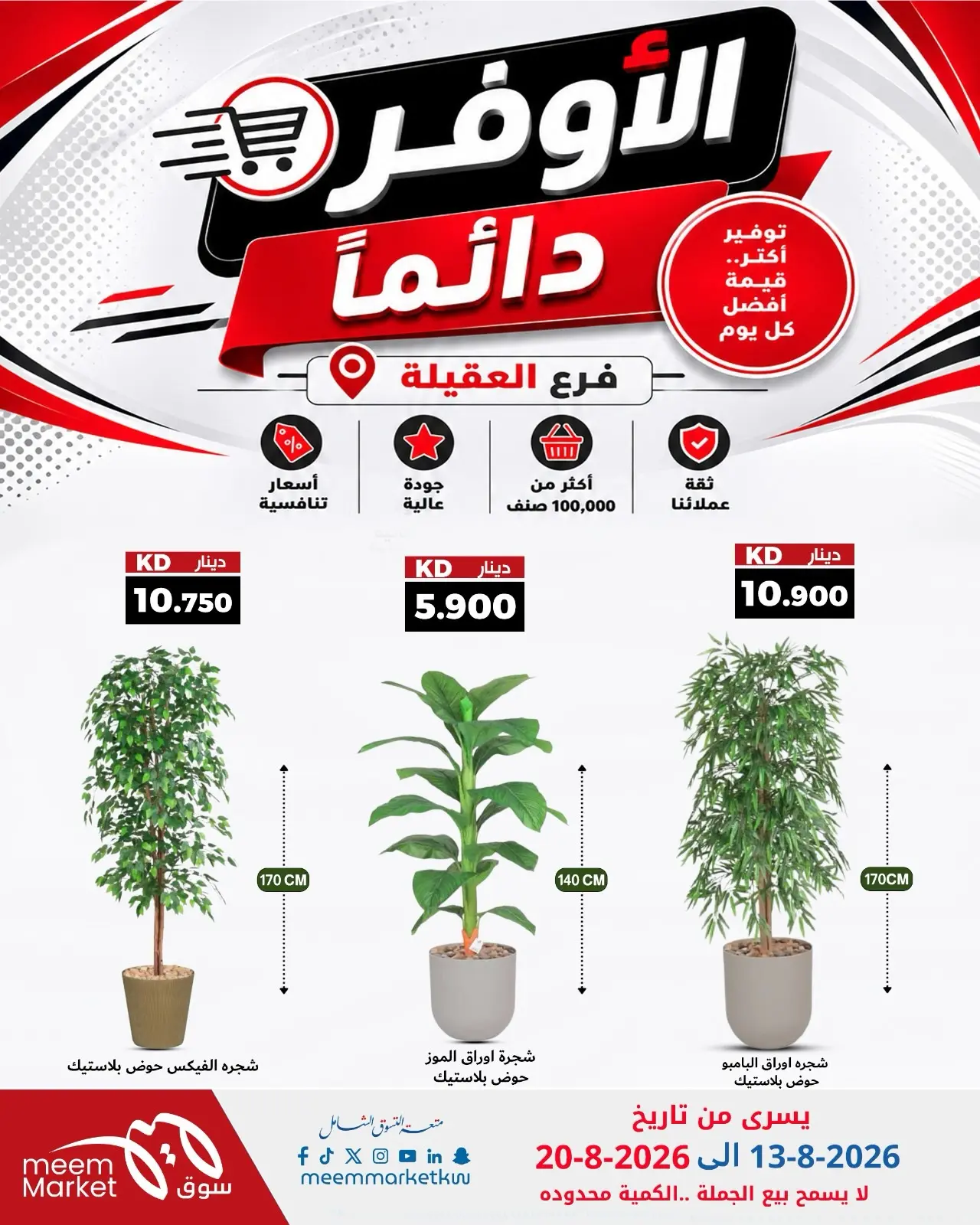 Meem Market offers in Alaqylh from 13 to 20 August 2026 Super Saver - Meem Market - Kuwait - 13 August 2026 – 20 August 2026 - Page 3