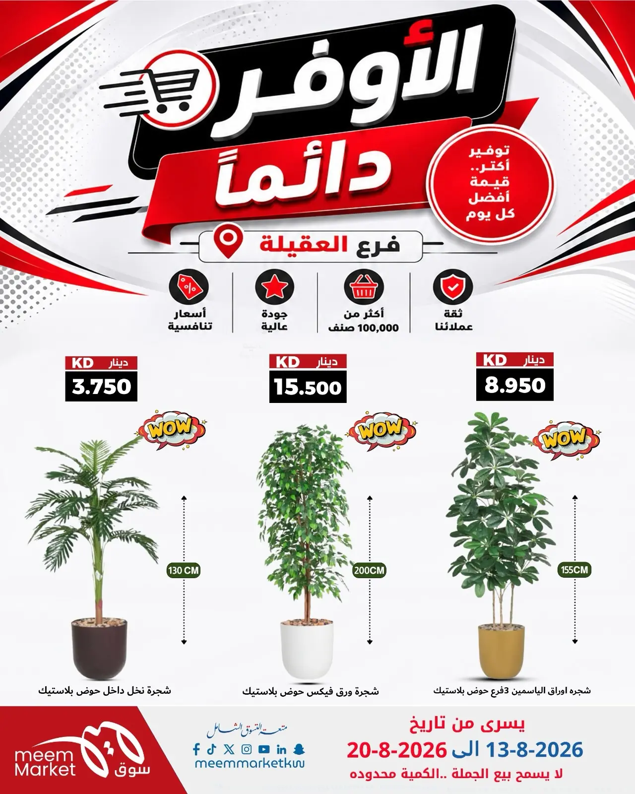Meem Market offers in Alaqylh from 13 to 20 August 2026 Super Saver - Meem Market - Kuwait - 13 August 2026 – 20 August 2026 - Page 10