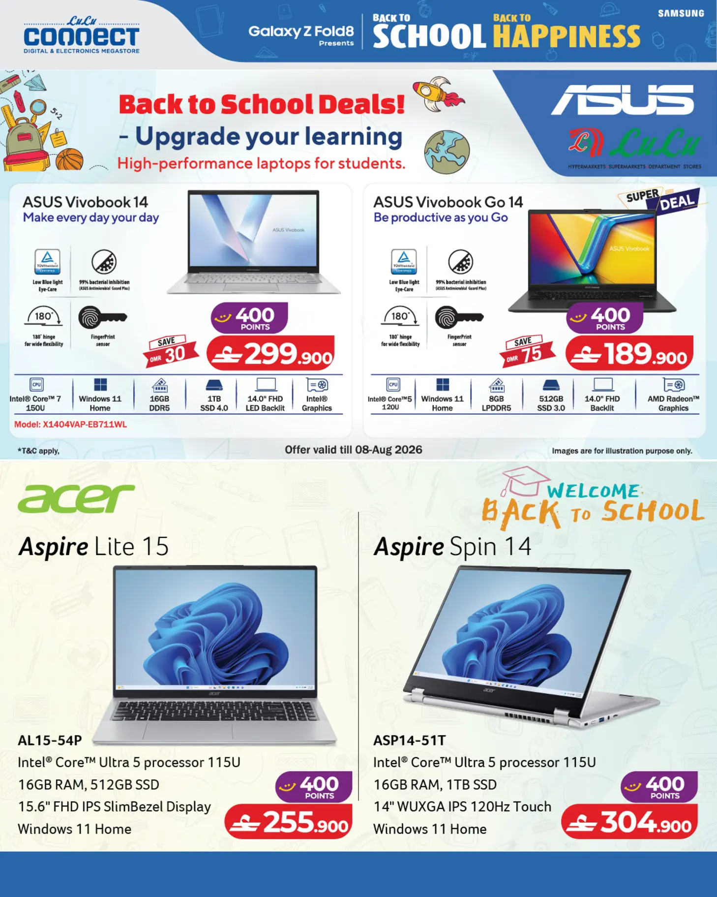 Lulu Oman offers from 13 to 22 August 2026 Back to School Offers Back to Happiness - Lulu - Oman - 13 August 2026 – 22 August 2026 - Page 14