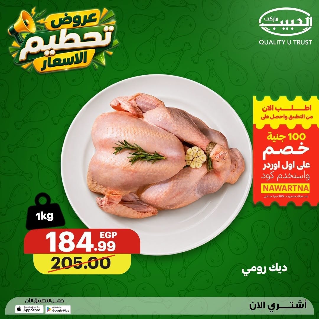 عروض الحبيب ماركت مصر من ١٧ حتى ١٩ أغسطس ٢٠٢٦ تحطيم الأسعار - الحبيب ماركت - مصر - 17 اغسطس 2026 – 19 اغسطس 2026 - صفحة 3