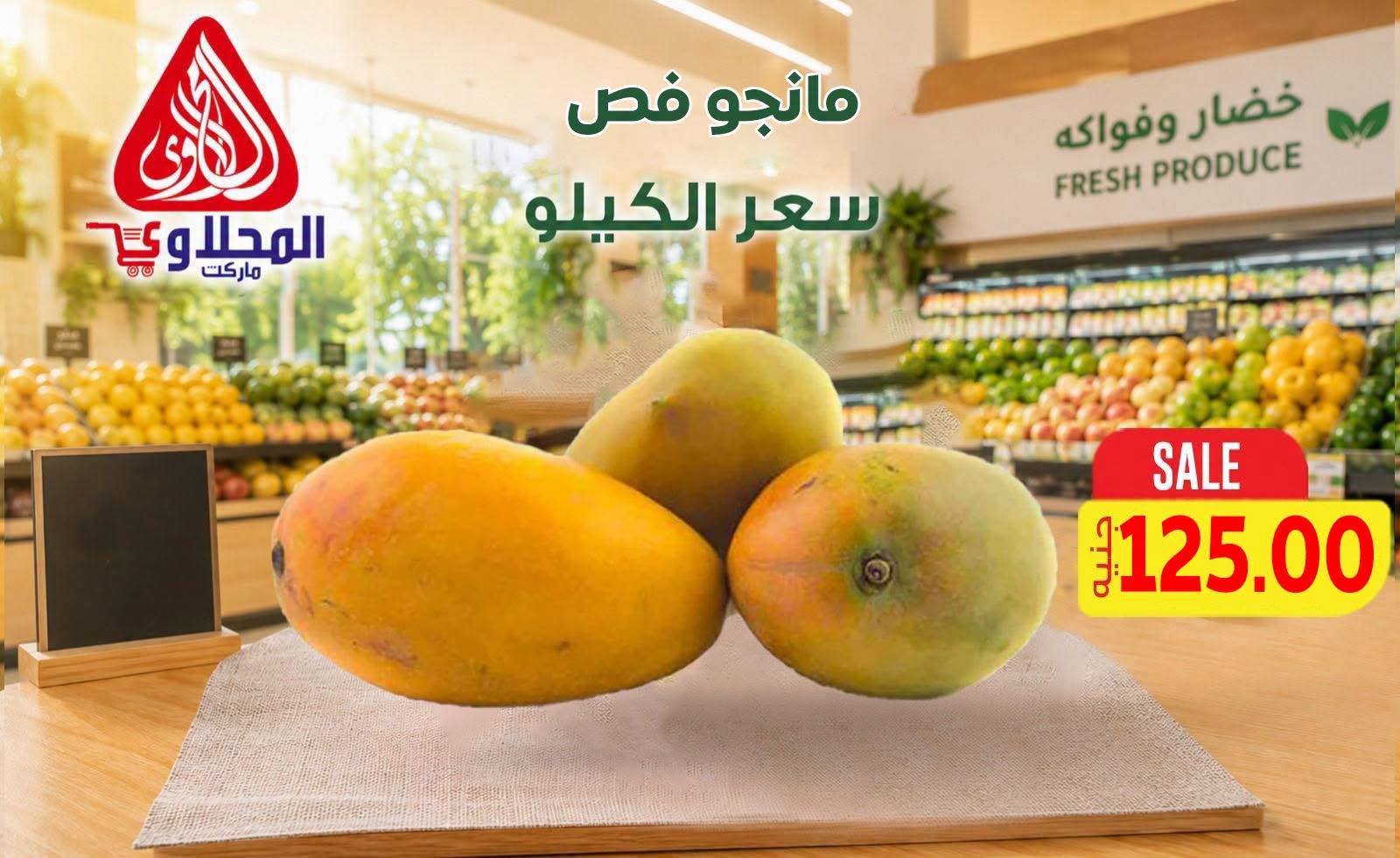 عروض المحلاوى ماركت من ٢٠ حتى ٢٢ أغسطس ٢٠٢٦ عروض الخضار والفواكه - المحلاوى ماركت - مصر - 20 اغسطس 2026 – 22 اغسطس 2026 - صفحة 3
