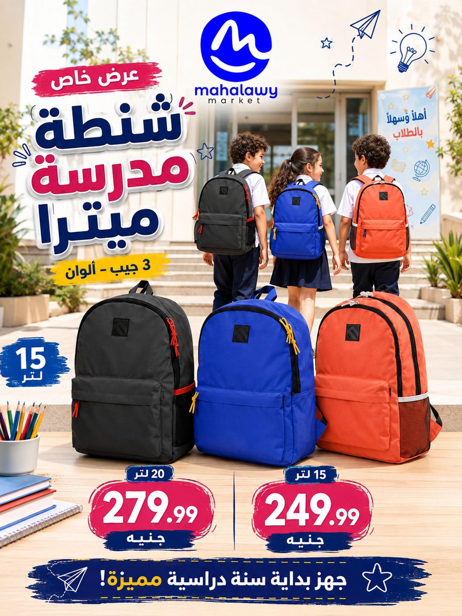 عروض أولاد المحلاوى من ٢٠ أغسطس حتى ٢٠ سبتمبر ٢٠٢٦ عروض العودة إلى المدرسة - أولاد المحلاوى - مصر - 20 اغسطس 2026 – 20 سبتمبر 2026 - صفحة 19