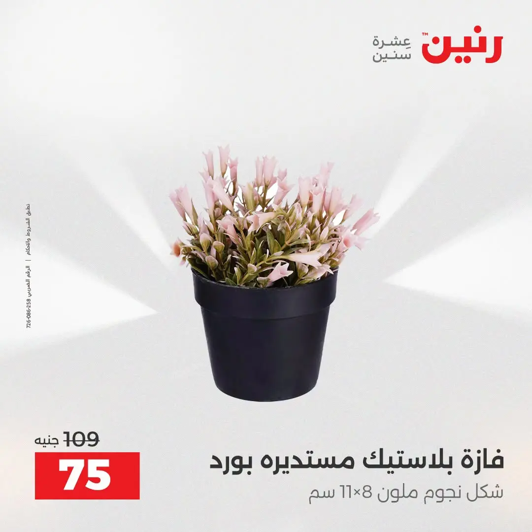 عروض رنين من ٢٥ حتى ٢٦ أغسطس ٢٠٢٦ عروض هدايا وديكورات - رنين - مصر - 25 اغسطس 2026 – 26 اغسطس 2026 - صفحة 36