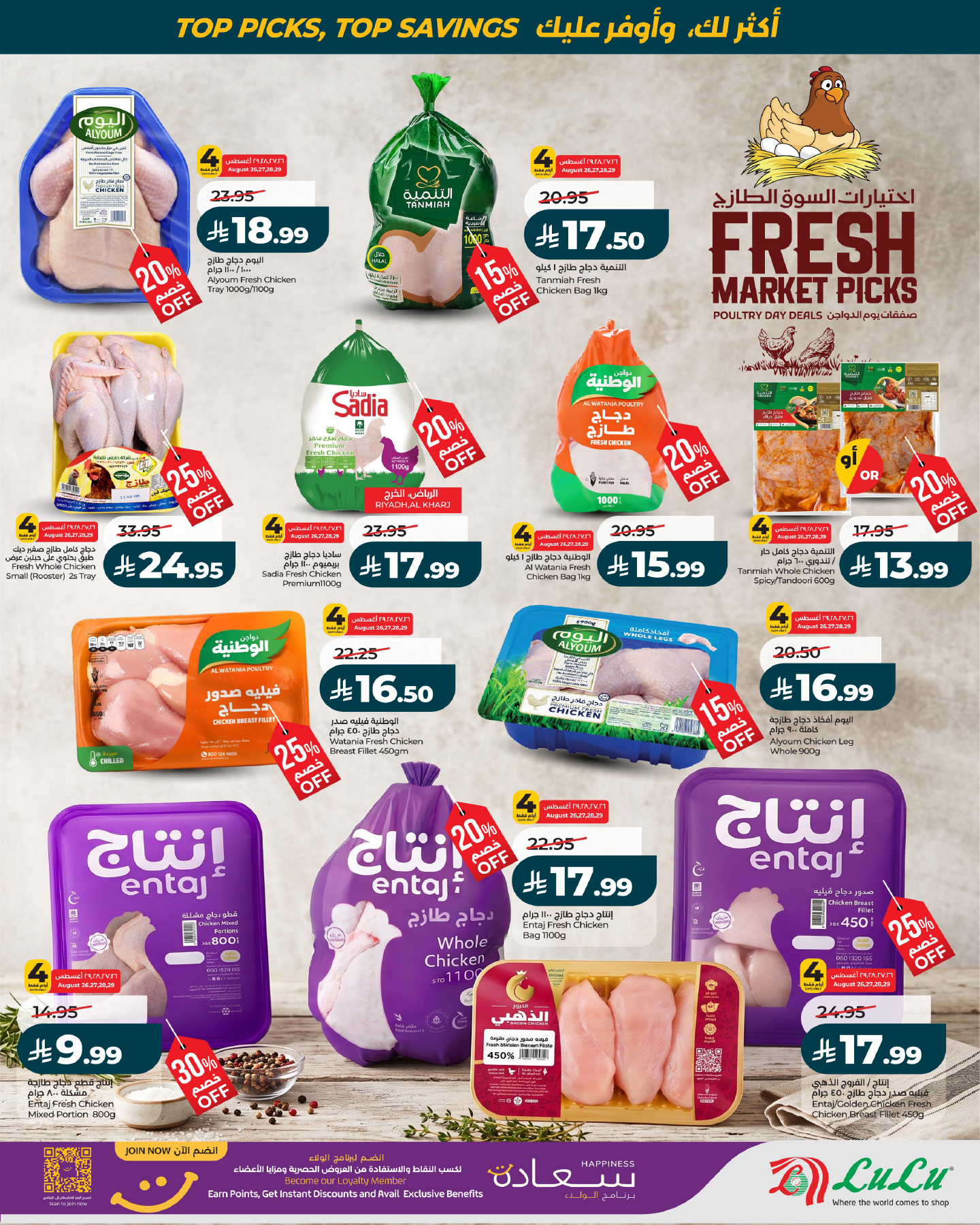 Ofertas de Lulu Central Region de 12 a 18 Rabiʻ I 1448 AH (26 agosto – 1 septiembre 2026) Lista de deseos del mes - Lulu - Arabia Saudita - 26 agosto 2026 – 1 septiembre 2026 - Página 4