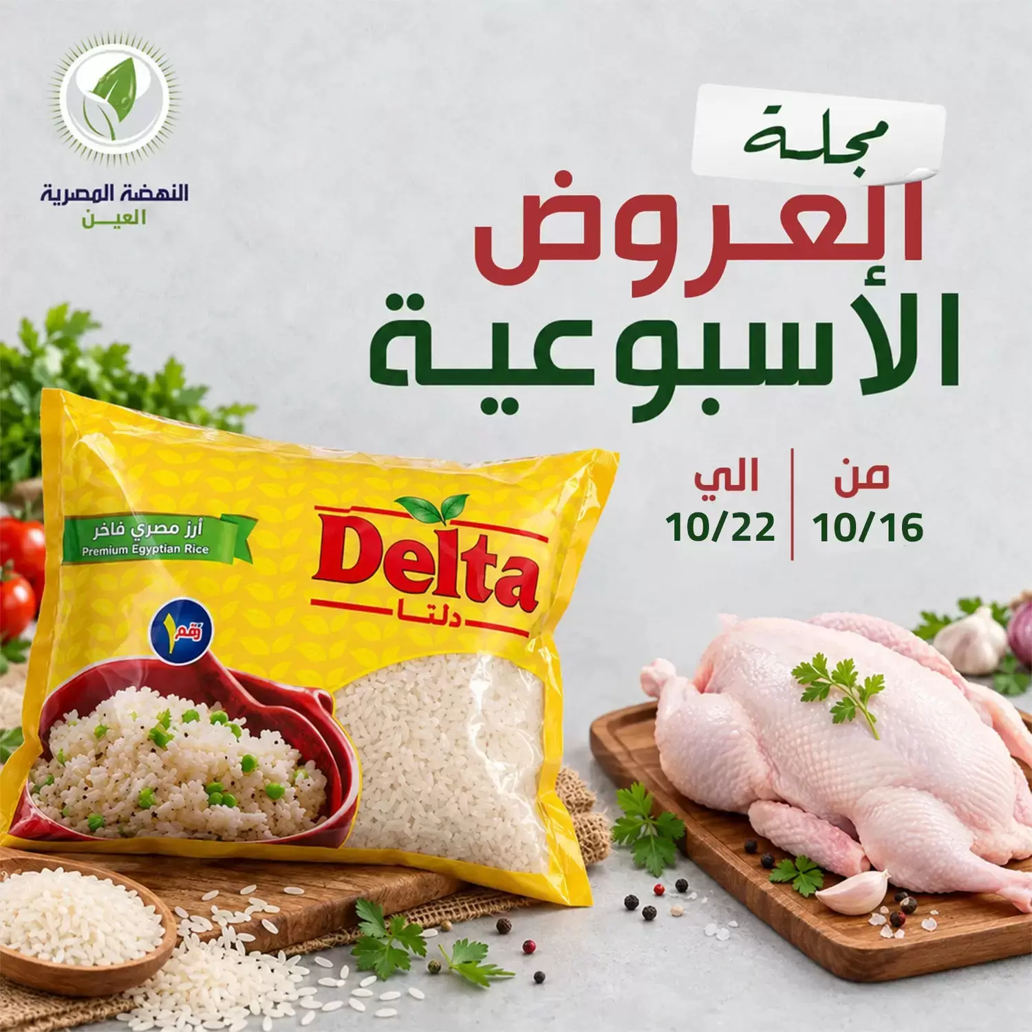 عروض النهضة المصرية بفرع العين من ١٦ حتى ٢٢ أكتوبر ٢٠٢٦ العروض الأسبوعية - صفحة 1