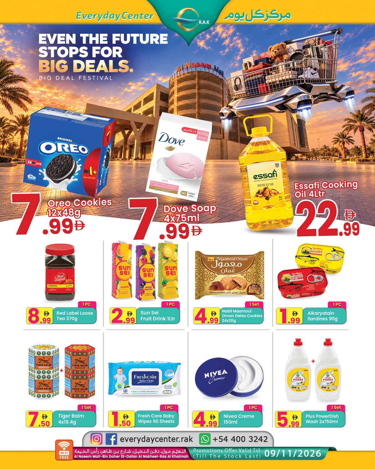 Ofertas de Centro de uso cotidiano Ras Al Khaimah de 21 octubre a 9 noviembre 2026 Grandes operaciones - Página 1