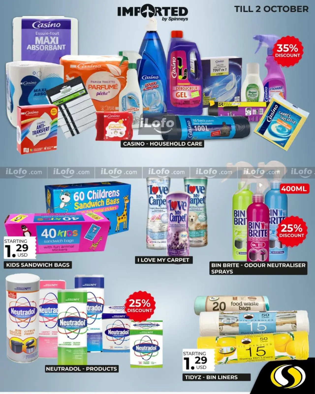 صفحة 14 ضمن عروض معرض التنظيف في سبينيس لبنان