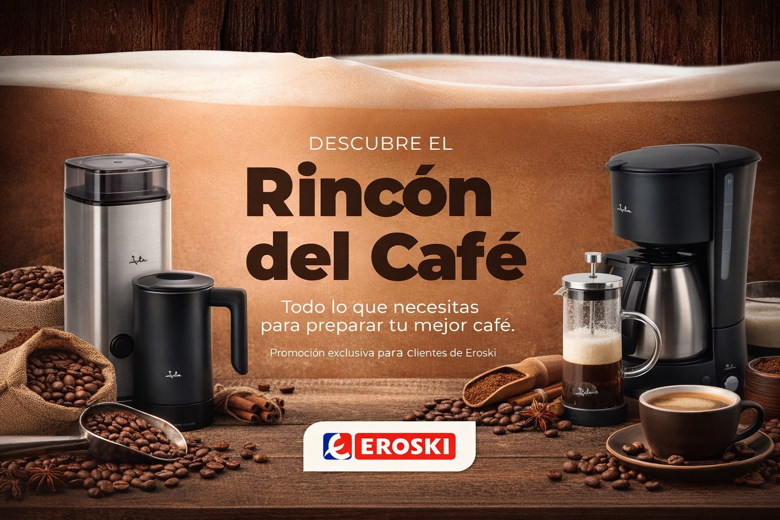 Descubre el Rincón del Café en Eroski: Ofertas Exclusivas para los Amantes del Café